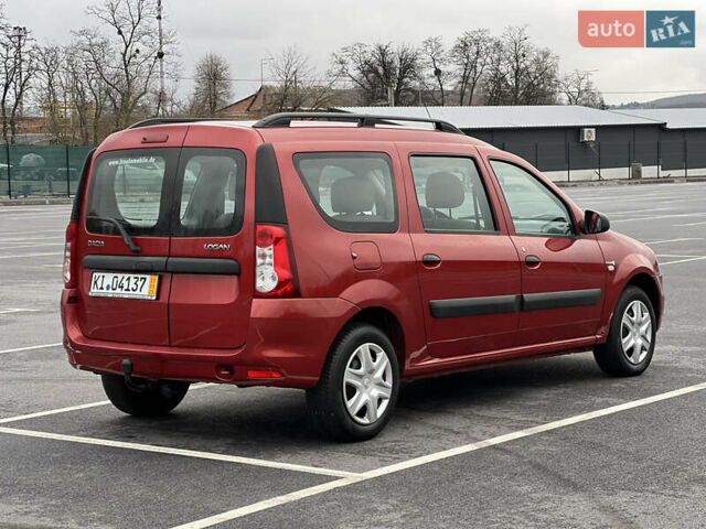 Красный Дачия Logan MCV, объемом двигателя 1.6 л и пробегом 161 тыс. км за 7200 $, фото 5 на Automoto.ua