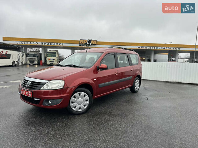 Красный Дачия Logan MCV, объемом двигателя 1.6 л и пробегом 120 тыс. км за 7300 $, фото 19 на Automoto.ua
