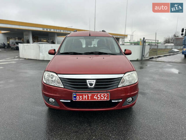 Красный Дачия Logan MCV, объемом двигателя 1.6 л и пробегом 120 тыс. км за 7300 $, фото 23 на Automoto.ua