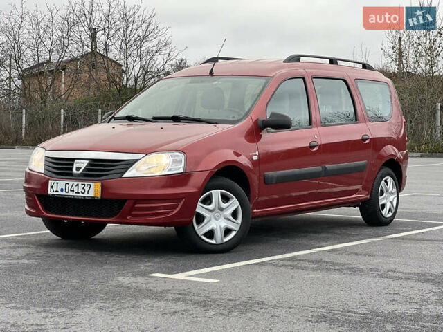 Красный Дачия Logan MCV, объемом двигателя 1.6 л и пробегом 161 тыс. км за 7200 $, фото 28 на Automoto.ua