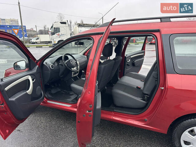 Красный Дачия Logan MCV, объемом двигателя 1.6 л и пробегом 120 тыс. км за 7300 $, фото 60 на Automoto.ua