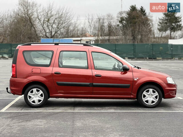Красный Дачия Logan MCV, объемом двигателя 1.6 л и пробегом 161 тыс. км за 7200 $, фото 4 на Automoto.ua