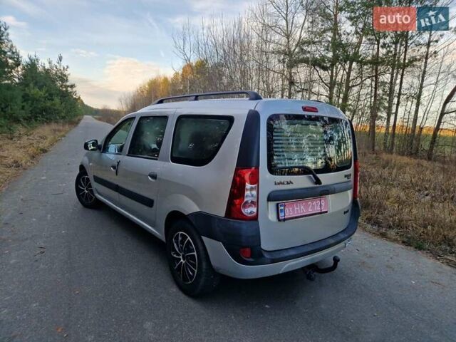 Серый Дачия Logan MCV, объемом двигателя 1.6 л и пробегом 198 тыс. км за 5550 $, фото 6 на Automoto.ua