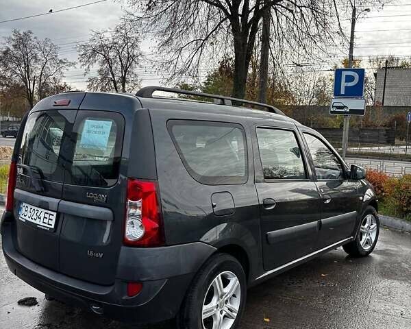 Сірий Дачія Logan MCV, об'ємом двигуна 1.6 л та пробігом 252 тис. км за 4800 $, фото 8 на Automoto.ua