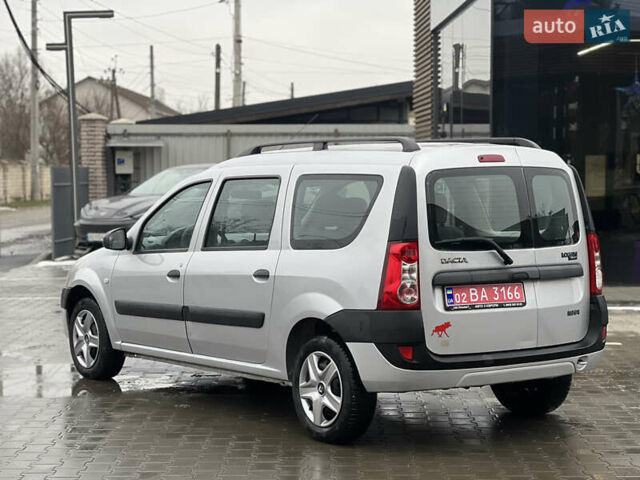 Сірий Дачія Logan MCV, об'ємом двигуна 1.6 л та пробігом 222 тис. км за 5800 $, фото 11 на Automoto.ua