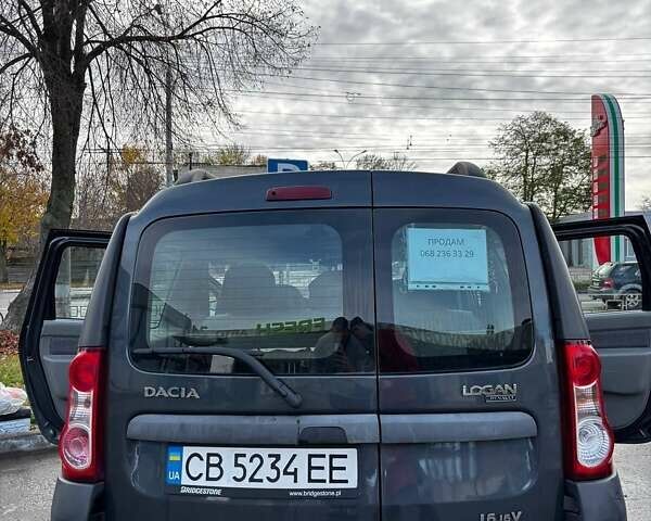 Сірий Дачія Logan MCV, об'ємом двигуна 1.6 л та пробігом 252 тис. км за 4800 $, фото 6 на Automoto.ua