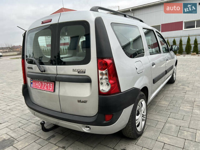 Серый Дачия Logan MCV, объемом двигателя 1.6 л и пробегом 245 тыс. км за 4999 $, фото 16 на Automoto.ua