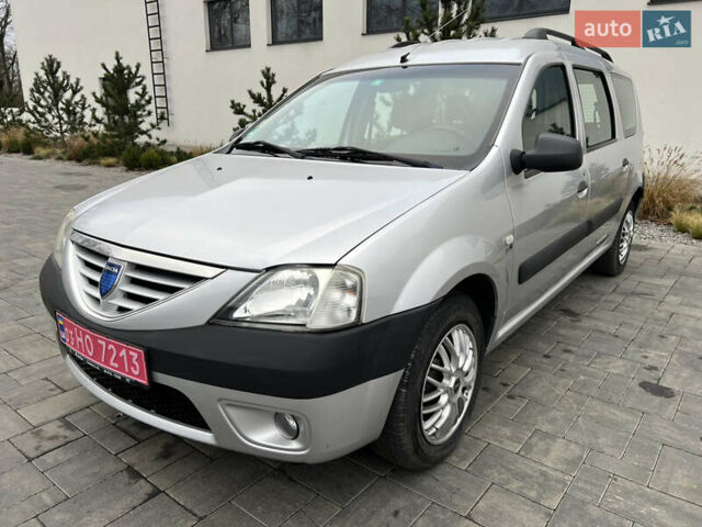 Серый Дачия Logan MCV, объемом двигателя 1.6 л и пробегом 245 тыс. км за 4999 $, фото 3 на Automoto.ua
