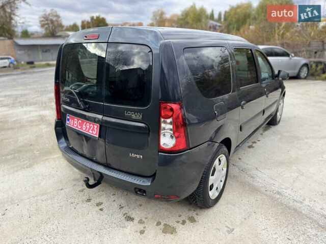 Дачія Logan MCV 2008 у Рівному на Automoto.ua Сірий Дачія Logan MCV, об'ємом двигуна 1.6 л та пробігом 167 тис. км за 4899 $, фото 7 на Automoto.ua