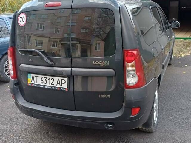 Серый Дачия Logan MCV, объемом двигателя 1.6 л и пробегом 126 тыс. км за 4300 $, фото 4 на Automoto.ua