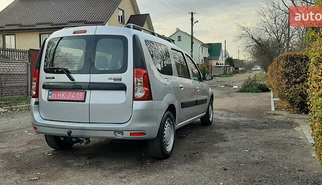 Сірий Дачія Logan MCV, об'ємом двигуна 1.6 л та пробігом 219 тис. км за 6450 $, фото 13 на Automoto.ua