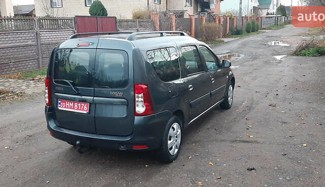 Серый Дачия Logan MCV, объемом двигателя 1.6 л и пробегом 180 тыс. км за 6650 $, фото 17 на Automoto.ua