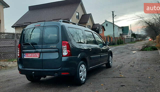 Серый Дачия Logan MCV, объемом двигателя 1.6 л и пробегом 180 тыс. км за 6650 $, фото 18 на Automoto.ua