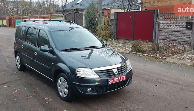 Серый Дачия Logan MCV, объемом двигателя 1.6 л и пробегом 180 тыс. км за 6650 $, фото 13 на Automoto.ua