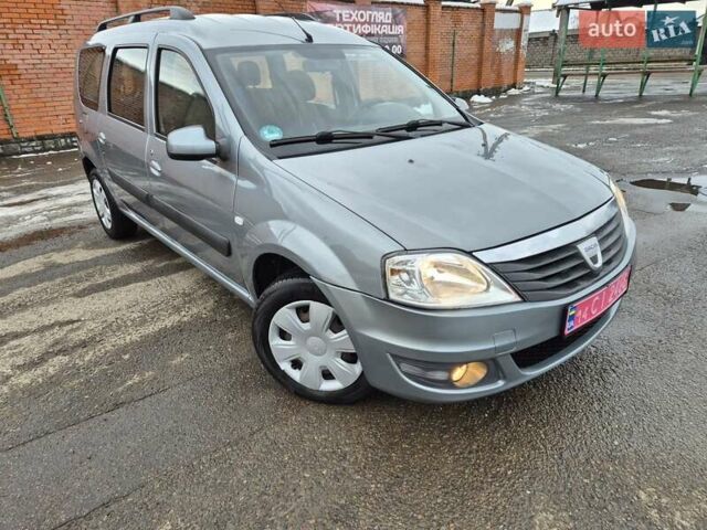 Серый Дачия Logan MCV, объемом двигателя 1.6 л и пробегом 174 тыс. км за 5950 $, фото 14 на Automoto.ua