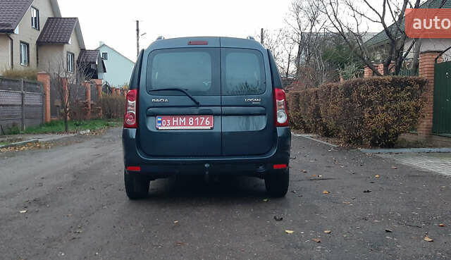 Серый Дачия Logan MCV, объемом двигателя 1.6 л и пробегом 180 тыс. км за 6650 $, фото 20 на Automoto.ua