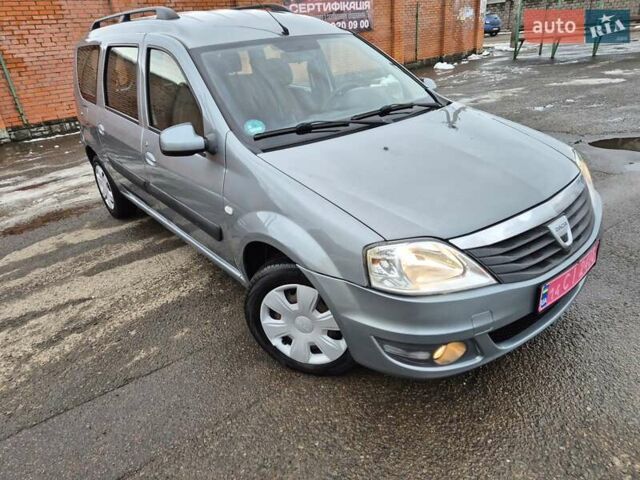 Серый Дачия Logan MCV, объемом двигателя 1.6 л и пробегом 174 тыс. км за 5950 $, фото 15 на Automoto.ua