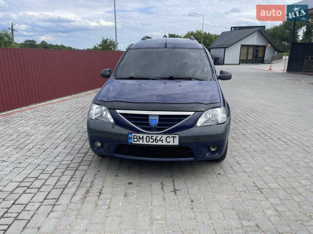 Дачия Logan MCV 2007 в Сумах на Automoto.ua Синий Дачия Logan MCV, объемом двигателя 1.46 л и пробегом 283 тыс. км за 4200 $, фото 1 на Automoto.ua