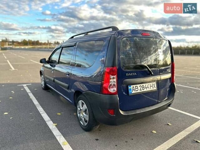 Дачия Logan MCV 2007 в Виннице на Automoto.ua Синий Дачия Logan MCV, объемом двигателя 1.6 л и пробегом 202 тыс. км за 5150 $, фото 4 на Automoto.ua