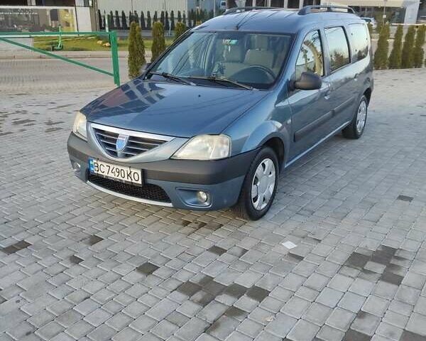 Синий Дачия Logan MCV, объемом двигателя 1.6 л и пробегом 194 тыс. км за 5400 $, фото 17 на Automoto.ua