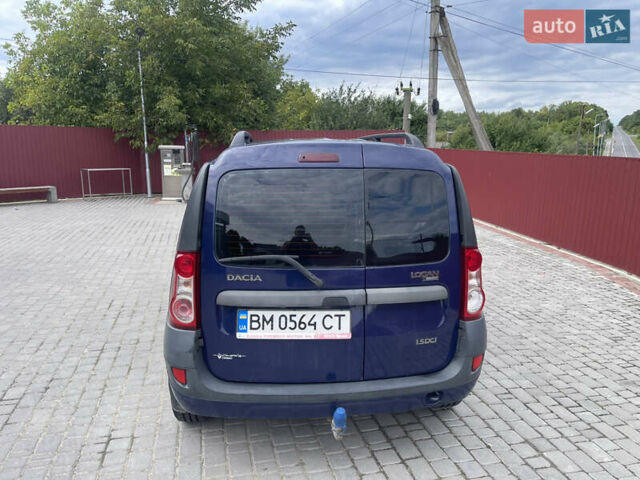 Дачия Logan MCV 2007 в Сумах на Automoto.ua Синий Дачия Logan MCV, объемом двигателя 1.46 л и пробегом 283 тыс. км за 4200 $, фото 3 на Automoto.ua