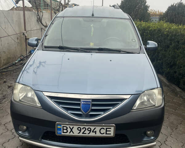 Синий Дачия Logan MCV, объемом двигателя 1.6 л и пробегом 275 тыс. км за 5250 $, фото 1 на Automoto.ua