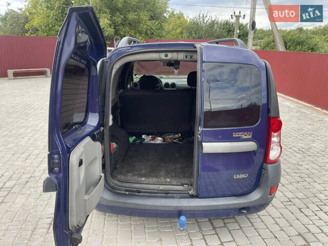 Дачия Logan MCV 2007 в Сумах на Automoto.ua Синий Дачия Logan MCV, объемом двигателя 1.46 л и пробегом 283 тыс. км за 4200 $, фото 4 на Automoto.ua