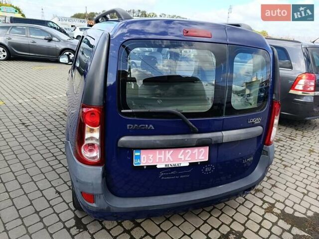 Дачия Logan MCV 2007 в Черновцах на Automoto.ua Синий Дачия Logan MCV, объемом двигателя 1.4 л и пробегом 206 тыс. км за 4950 $, фото 2 на Automoto.ua