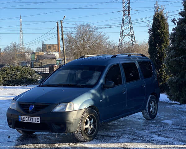 Синій Дачія Logan MCV, об'ємом двигуна 1.6 л та пробігом 241 тис. км за 3899 $, фото 1 на Automoto.ua