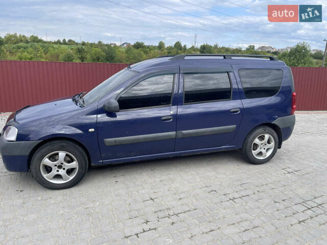 Дачия Logan MCV 2007 в Сумах на Automoto.ua Синий Дачия Logan MCV, объемом двигателя 1.46 л и пробегом 283 тыс. км за 4200 $, фото 2 на Automoto.ua