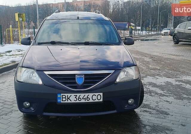 Синій Дачія Logan MCV, об'ємом двигуна 1.6 л та пробігом 267 тис. км за 4899 $, фото 1 на Automoto.ua