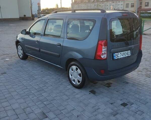 Синий Дачия Logan MCV, объемом двигателя 1.6 л и пробегом 194 тыс. км за 5400 $, фото 11 на Automoto.ua