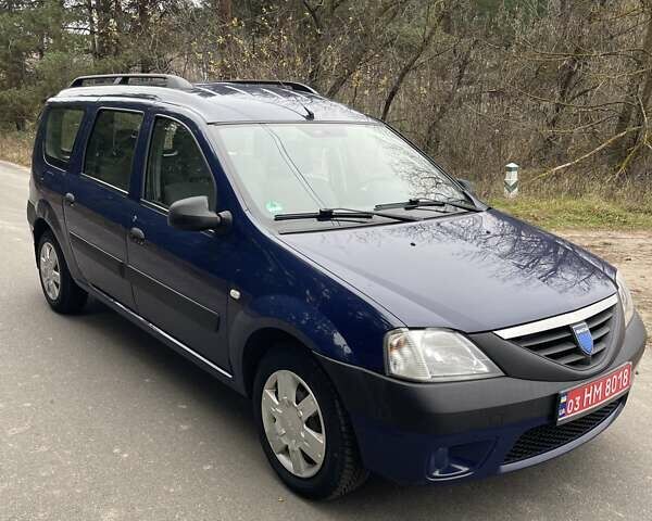 Синій Дачія Logan MCV, об'ємом двигуна 1.6 л та пробігом 185 тис. км за 4850 $, фото 2 на Automoto.ua