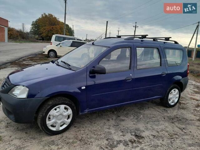 Синий Дачия Logan MCV, объемом двигателя 1.4 л и пробегом 191 тыс. км за 3500 $, фото 16 на Automoto.ua