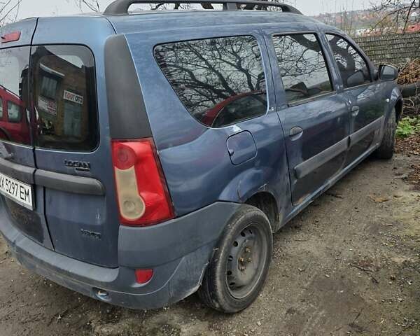 Синий Дачия Logan MCV, объемом двигателя 1.6 л и пробегом 320 тыс. км за 3500 $, фото 1 на Automoto.ua