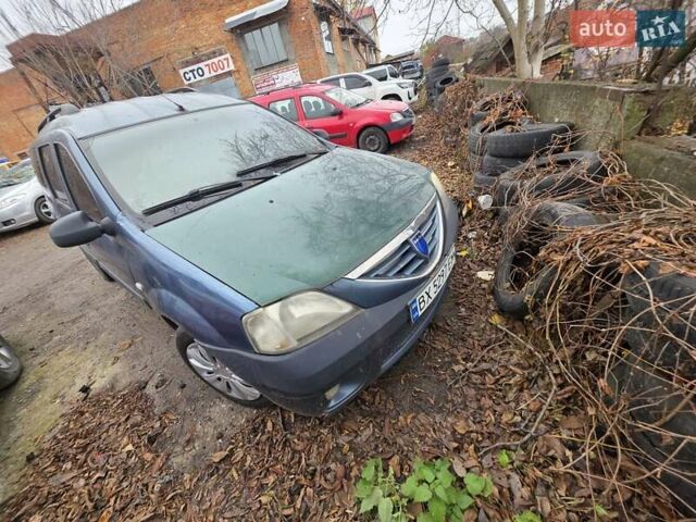 Синий Дачия Logan MCV, объемом двигателя 1.6 л и пробегом 320 тыс. км за 3500 $, фото 2 на Automoto.ua