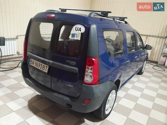 Синий Дачия Logan MCV, объемом двигателя 1.4 л и пробегом 191 тыс. км за 3500 $, фото 5 на Automoto.ua
