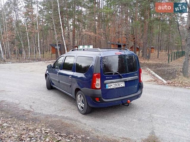 Синий Дачия Logan MCV, объемом двигателя 1.6 л и пробегом 258 тыс. км за 3850 $, фото 4 на Automoto.ua