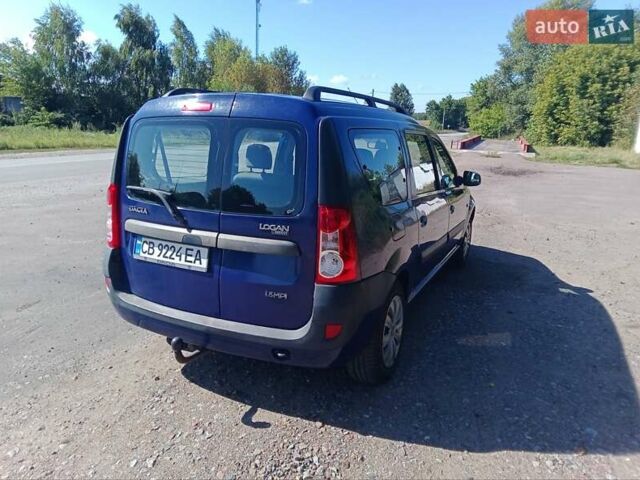 Синий Дачия Logan MCV, объемом двигателя 1.6 л и пробегом 230 тыс. км за 4600 $, фото 9 на Automoto.ua