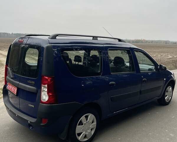 Синій Дачія Logan MCV, об'ємом двигуна 1.6 л та пробігом 185 тис. км за 4850 $, фото 3 на Automoto.ua