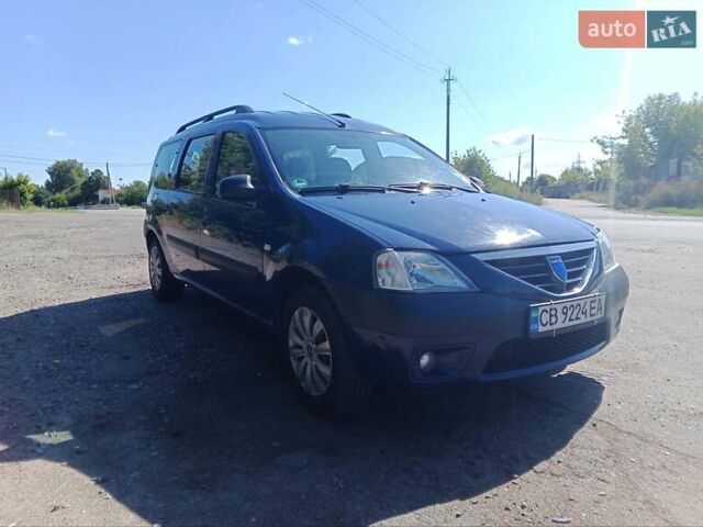 Синий Дачия Logan MCV, объемом двигателя 1.6 л и пробегом 230 тыс. км за 4600 $, фото 7 на Automoto.ua