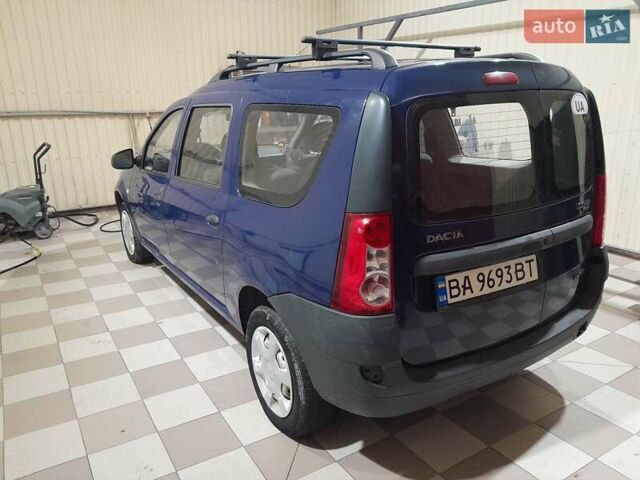 Синий Дачия Logan MCV, объемом двигателя 1.4 л и пробегом 191 тыс. км за 3500 $, фото 4 на Automoto.ua