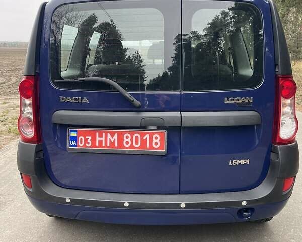 Синій Дачія Logan MCV, об'ємом двигуна 1.6 л та пробігом 185 тис. км за 4850 $, фото 5 на Automoto.ua