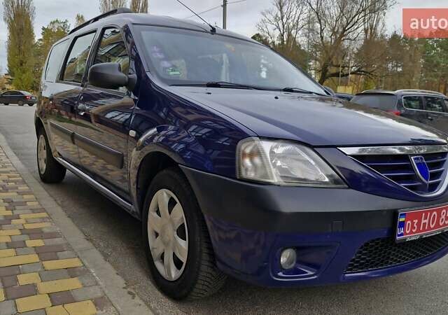 Синій Дачія Logan MCV, об'ємом двигуна 1.6 л та пробігом 150 тис. км за 5850 $, фото 8 на Automoto.ua