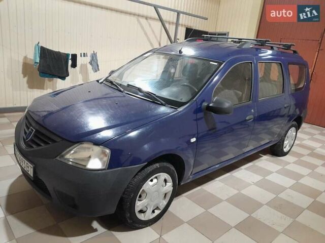Синий Дачия Logan MCV, объемом двигателя 1.4 л и пробегом 191 тыс. км за 3500 $, фото 2 на Automoto.ua