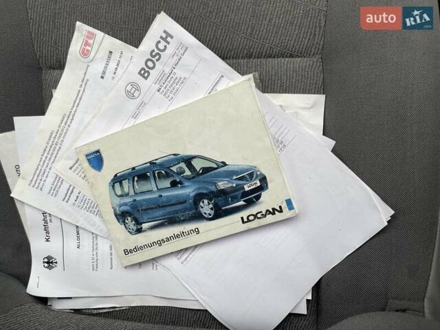 Синій Дачія Logan MCV, об'ємом двигуна 1.6 л та пробігом 185 тис. км за 4850 $, фото 22 на Automoto.ua