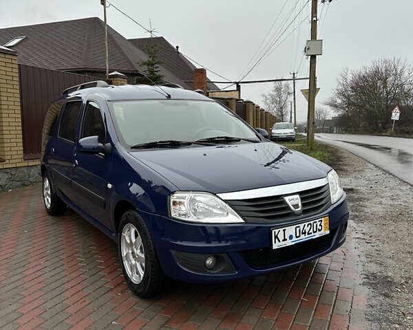 Синий Дачия Logan MCV, объемом двигателя 1.6 л и пробегом 218 тыс. км за 5799 $, фото 6 на Automoto.ua