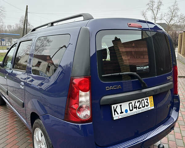 Синий Дачия Logan MCV, объемом двигателя 1.6 л и пробегом 218 тыс. км за 5799 $, фото 12 на Automoto.ua