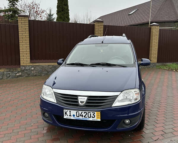 Синий Дачия Logan MCV, объемом двигателя 1.6 л и пробегом 218 тыс. км за 5799 $, фото 4 на Automoto.ua