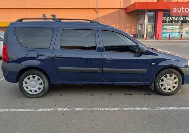 Синий Дачия Logan MCV, объемом двигателя 1.6 л и пробегом 312 тыс. км за 3100 $, фото 5 на Automoto.ua